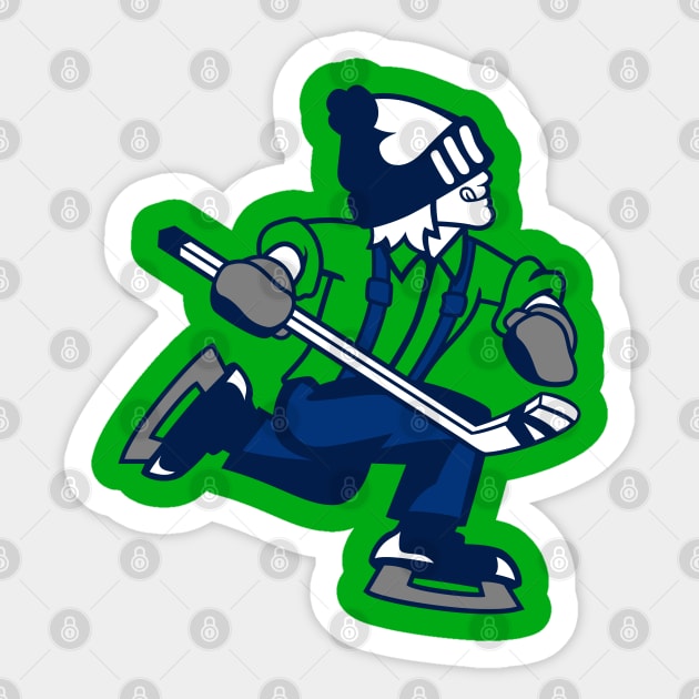 Lil' Canucks Sticker by Carl Cordes